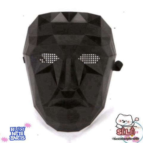 Mặt Nạ Boss Quản Trị Viên Squid Game - Phụ Kiện Hóa Trang Độc Đáo Cho Halloween, Cosplay và Tiệc Tùng