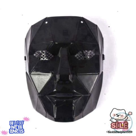 Mặt Nạ Boss Quản Trị Viên Squid Game - Phụ Kiện Hóa Trang Độc Đáo Cho Halloween, Cosplay và Tiệc Tùng