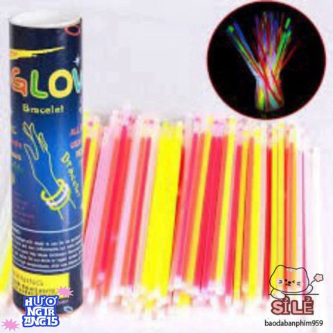 Bộ 100 Que Phát Sáng Dạ Quang K28 - Đồ Chơi Sáng Tạo Cho Tiệc Tùng, Lễ Hội, Hoạt Động Nghệ Thuật và Trẻ Em