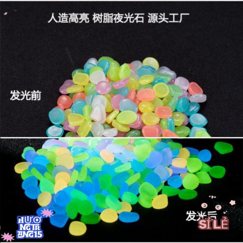 Sỏi Dạ Quang Phát Sáng - Trang Trí Bể Cá Lung Linh, Tạo Ấn Tượng Độc Đáo Và Không Gian Sống Rực Rỡ