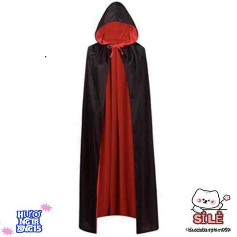 Áo Choàng Ma Quái Halloween 59 inch - Hoodie Độc Đáo Cho Bữa Tiệc Hóa Trang Và Cosplay Thú Vị