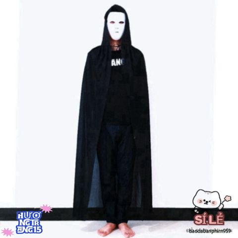 Áo Choàng Ma Quái Halloween 59 inch - Hoodie Độc Đáo Cho Bữa Tiệc Hóa Trang Và Cosplay Thú Vị