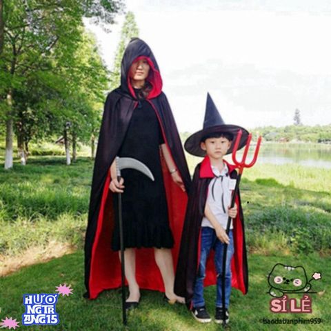 Áo Choàng Ma Quái Halloween 59 inch - Hoodie Độc Đáo Cho Bữa Tiệc Hóa Trang Và Cosplay Thú Vị