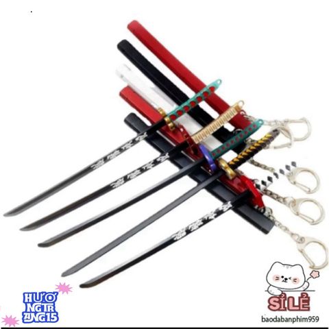 Móc khóa mini Katana Nhật Bản - Phụ kiện samurai độc đáo, tinh xảo cho tín đồ văn hóa xứ Phù Tang