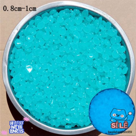 Set Đá Phát Sáng Trang Trí Bể Cá - Đá Cuội Phát Sáng Ban Đêm, An Toàn & Bền Bỉ, Lựa Chọn 50/100/200 Viên, Tăng Thêm Cảnh Sắc Lung Linh