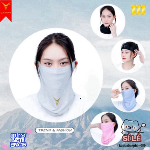 Khăn Bịt Mặt Chống Nắng Đa Dụng - Khẩu Trang Thời Trang Cho Phượt Thủ, Chất Liệu Cao Cấp, Thiết Kế Đa Năng, Sản Xuất Tại Việt Nam