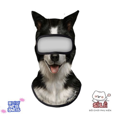 Mặt Nạ Balaclava 3D Mèo Musion - Che Nắng Thoáng Khí, Phụ Kiện Thời Trang Cho Nam Nữ Đam Mê Hoạt Động Ngoài Trời