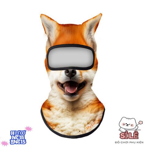 Mặt Nạ Balaclava 3D Mèo Musion - Che Nắng Thoáng Khí, Phụ Kiện Thời Trang Cho Nam Nữ Đam Mê Hoạt Động Ngoài Trời