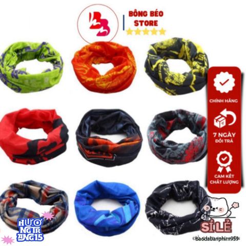 Khăn Đa Năng Thun Lạnh - Khăn Che Nắng Đa Dụng, Màu Sắc Ngẫu Nhiên, Phụ Kiện Thể Thao Mùa Hè, Tiện Lợi Cho Hoạt Động Ngoài Trời