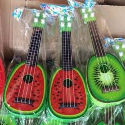 Đàn Ukelele Mini 35cm Chất Liệu Nhựa Bền - Âm Thanh Chuẩn, Quà Tặng Âm Nhạc Thú Vị