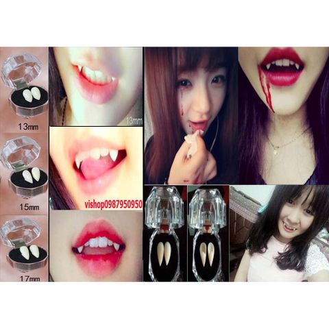 Răng Khểnh Tự Nhiên Dùng Để Hóa Trang - Răng Giả Cho Tiệc Halloween, Cosplay, Selfie, Quà Tặng Độc Đáo