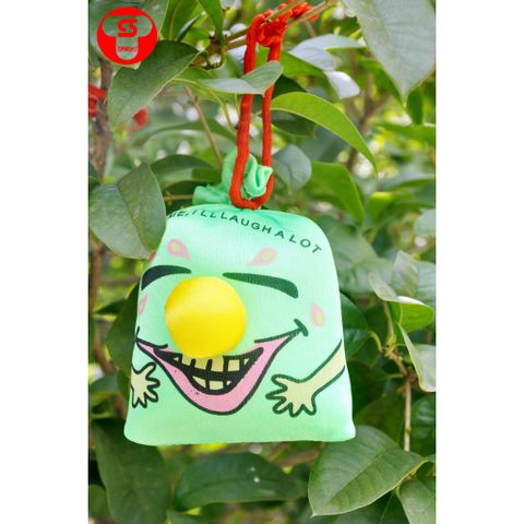 Túi Cười Hahaha - Túi Văn Phòng Phẩm Tự Động Phát Tiếng Cười, Quà Tặng Troll Thú Vị cho Bạn Bè