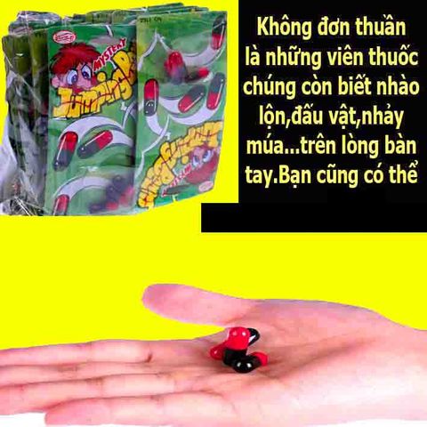 Thuốc Nhảy Múa - Đồ Chơi Vui Nhộn Cho Bé, Viên Thuốc Tự Nhảy Thú Vị, Quà Tặng Độc Đáo Cho Trẻ Em