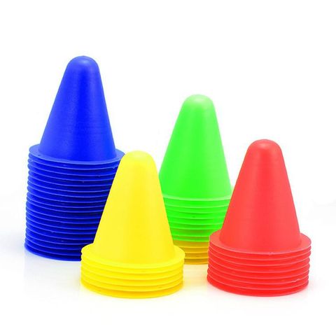 Cốc Chướng Ngại Vật Nấm 50 Chiếc - Dành Cho Đá Bóng & Trượt Patin Với Màu Sắc Rực Rỡ - Chất Liệu PE Bền Chắc