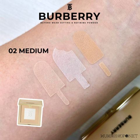 Phấn Phủ Nén Burberry Beyond Wear - Phấn Trang Điểm Cao Cấp Siêu Mịn, Bền Màu Cho Da Dầu & Hỗn Hợp, Giữ Lớp Nền Hoàn Hảo Suốt Ngày
