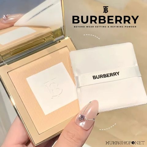 Phấn Phủ Nén Burberry Beyond Wear - Phấn Trang Điểm Cao Cấp Siêu Mịn, Bền Màu Cho Da Dầu & Hỗn Hợp, Giữ Lớp Nền Hoàn Hảo Suốt Ngày