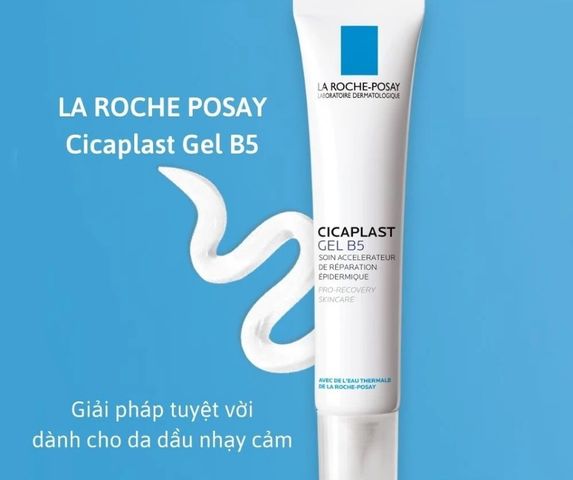Kem Dưỡng Gel B5 La Roche-Posay Cicaplast 40ml - Phục Hồi Da Nhạy Cảm, Giảm Thâm, Dưỡng Ẩm Tối Ơi & Không Chứa Paraben