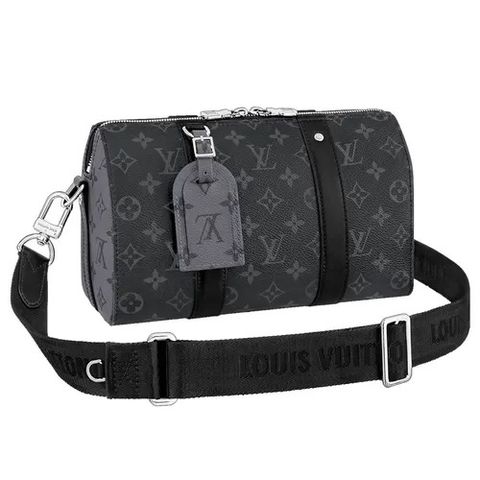 Túi Đeo Chéo Louis Vuitton LV City Keepall M45936 - Túi Monogram Eclipse Sang Trọng, Thiết Kế Hiện Đại Cho Nam, Phụ Kiện Thời Trang Cao Cấp