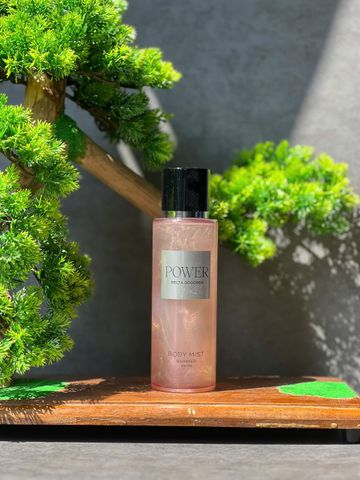 Xịt Thơm Toàn Thân Delta Goodrem Power Shimmer Body Mist 250ml - Hương Nhẹ Nhàng, Nhũ Rạng Rỡ Cho Nữ