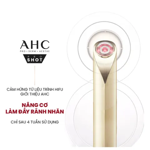 Kem Mắt AHC 30ML - Nâng Cơ, Cấp Ẩm, Giảm Nếp Nhăn, Làm Sáng Da, Công Nghệ Chống Lão Hóa 4D, Dưỡng Ẩm Chuyên Sâu