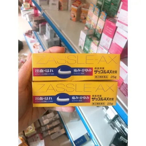 Kem Bôi Da ZASSLE-AX Nhật Bản 25g - Sản Phẩm Chăm Sóc Da Nhạy Cảm, Không Nhờn Rít, Dễ Dàng Thẩm Thấu