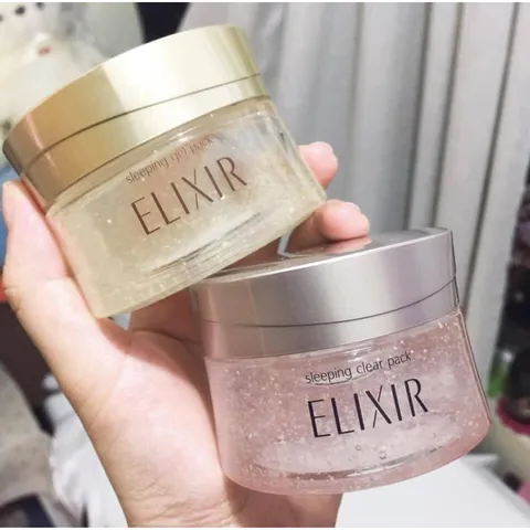Mặt Nạ Ngủ Dưỡng Ẩm Elixir Superieur Sleeping Gel Pack 105g - Sản Phẩm Nội Địa Nhật Bản Chuyên Sâu cho Da Khô Mất Nước