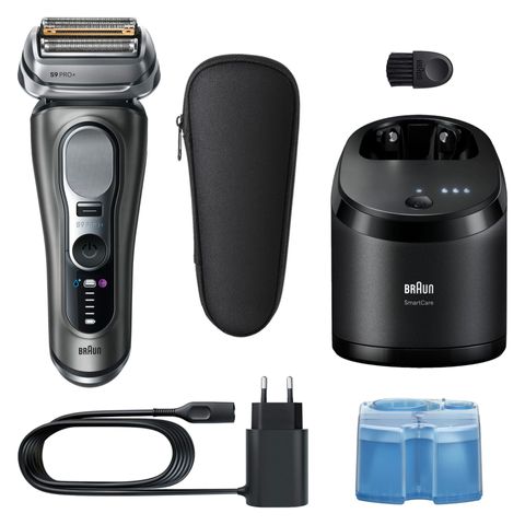 Máy Cạo Râu Điện BRAUN Series 9 PRO+ - Công Nghệ Pro-SensoAdapt, Chống Thấm Nước, Cạo Sạch Và Bảo Vệ Da Tối Ưu