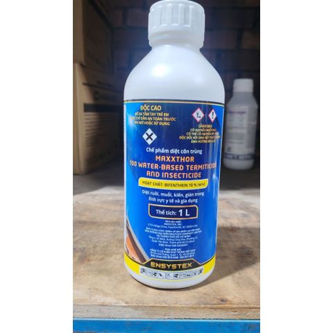MAXXTHOR100 1Lít Thuốc Diệt Côn Trùng Nhập Khẩu Mỹ - Không Mùi, Kiểm Soát Ruồi, Muỗi, Kiến, Gián, Bọ Chét Hiệu Quả
