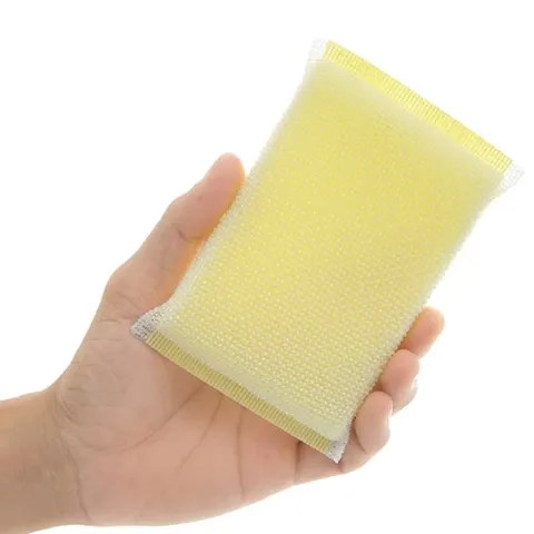 Miếng rửa chén 3M Scotch-Brite™ đa năng - Bảo vệ bề mặt, diệt khuẩn, 2 miếng/gói, kích thước 90mm x 105mm, làm sạch bát đĩa hiệu quả.