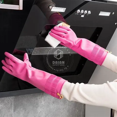 Găng tay cao su 3M™ Scotch-Brite 36cm - Bảo vệ tay khi rửa chén, vệ sinh nhà và giặt quần áo, chất liệu thiên nhiên an toàn