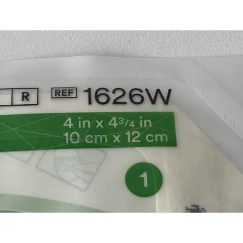 3M Tegaderm 1626W – Miếng gạc y tế trong suốt, khử trùng, chống thấm nước | 10x12cm | sản xuất Mỹ