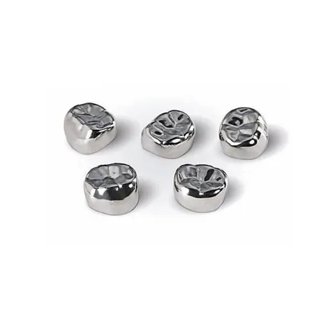 Hộp 2 Mão Răng Thép Răng Sữa 3M ESPE Cho Bé - Bảo Vệ Răng Số 5 Hàm Dưới Trong Nha Khoa Chỉnh Hình