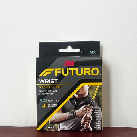 Băng Quấn Cổ Tay 3M FUTURO 46378ENR - Hỗ Trợ Thể Thao, Phòng Ngừa Chấn Thương Khi Tập Gym, Cầu Lông, Bóng Rổ, Có Thể Điều Chỉnh