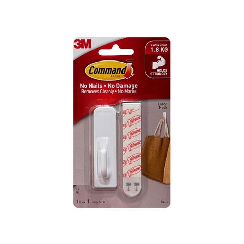 Móc Treo Tường 3M COMMAND™ 17503 - Chịu Tải 1.8kg, Dễ Dàng Tháo Lắp, Giải Pháp Treo Đồ Tiện Lợi Cho Nhà Cửa