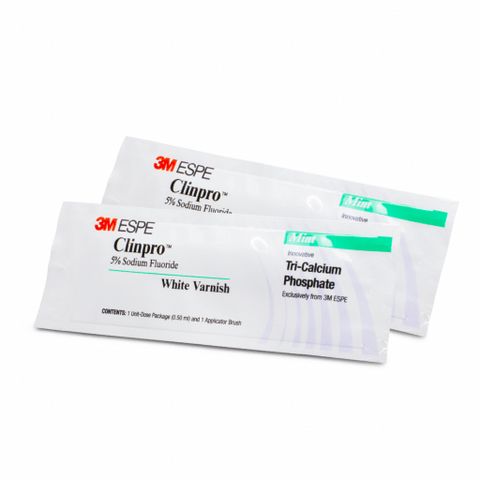 Varnish Ngừa Sâu Răng 3M™ Clinpro White 5% - Hộp 50 Gói, Chăm Sóc Răng Miệng Cho Trẻ Em, Sản Xuất Tại Mỹ