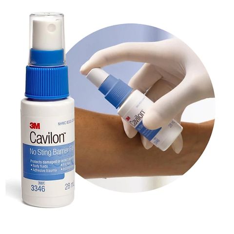 Dung Dịch Xịt Bảo Vệ Da 3M Cavilon 3346 - Dạng Xịt 28ml, Chống Thấm Nước, Không Gây Đau, An Toàn Cho Da Nhạy Cảm