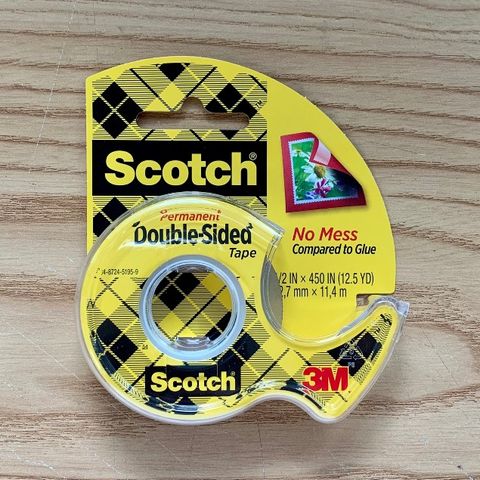 Băng dính 2 mặt 3M Scotch 137 - Keo dán trong suốt, chất lượng cao, kích thước 12.7mm x 11.4m - Hàng nhập khẩu Mỹ