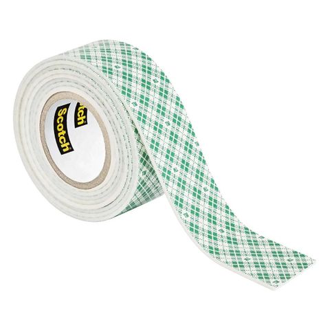 Băng Dính Hai Mặt Chịu Lực 3M SCOTCH 110-S19 - Chịu Tải 4,5kg, Kích Thước 19mm x 1,5m, Sản Xuất Tại Mỹ, Dễ Dàng Sử Dụng Trong Nhà