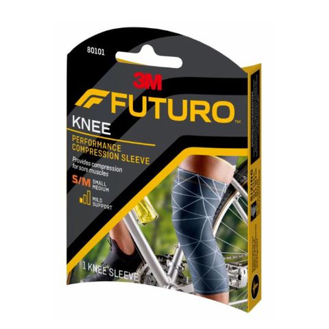 Băng hỗ trợ đầu gối 3M Futuro 80101 co giãn 4 chiều, màu xanh navy - Giảm đau và bảo vệ khớp cho vận động viên thể thao