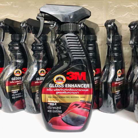 Dung Dịch Làm Bóng 3M Gloss Enhancer 400ml - Bảo vệ và Tạo Độ Sáng Cho Sơn Xe Ô Tô, Xe Máy, Dễ Dùng, Hiệu Quả Cao
