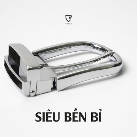Đầu Khóa Dây Nịt Hợp Kim Cao Cấp 3.4cm - Khóa Thắt Lưng Sang Trọng, Bền Bỉ, Phù Hợp Với Dây Bản Lớn