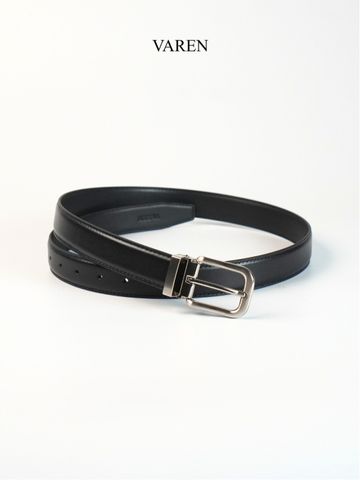 Thắt Lưng Da Bò VAREN VENZA Unisex 2.8cm - Dây Nịt Tối Giản Sang Trọng Cho Nam Nữ, Phụ Kiện Thời Trang Hàng Ngày