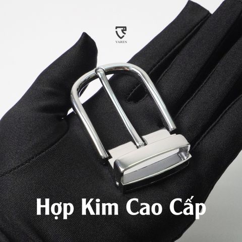 Đầu Khóa Dây Nịt Hợp Kim Cao Cấp 3.4cm - Khóa Thắt Lưng Sang Trọng, Bền Bỉ, Phù Hợp Với Dây Bản Lớn