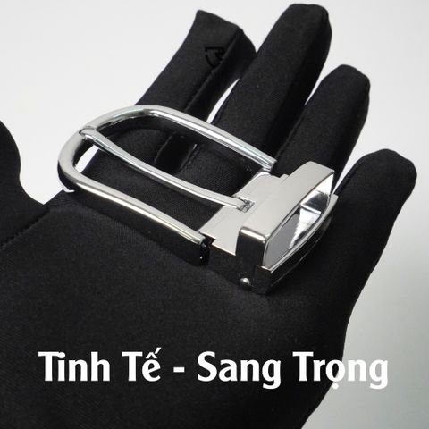 Đầu Khóa Dây Nịt Hợp Kim Cao Cấp 3.4cm - Khóa Thắt Lưng Sang Trọng, Bền Bỉ, Phù Hợp Với Dây Bản Lớn