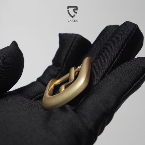 Mặt Khóa Thắt Lưng Unisex Hợp Kim Chống Gỉ Màu Vàng Đồng 2.5cm - Phụ Kiện Thời Trang Hiện Đại và Tinh Tế