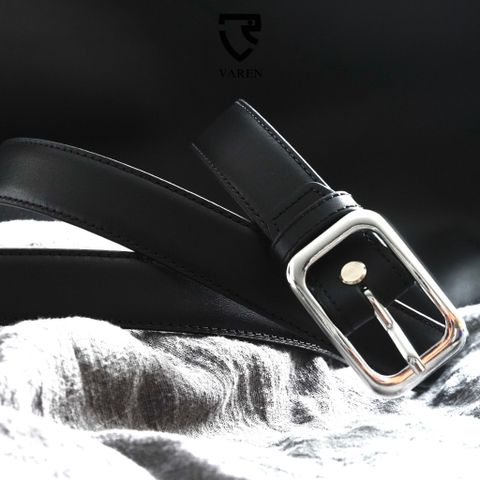 Thắt Lưng Da Thật Bản Nhỏ 2.8cm - Dây Nịt Phong Cách Tối Giản Unisex Khóa Hợp Kim Thời Trang TL01 cho Nam Nữ