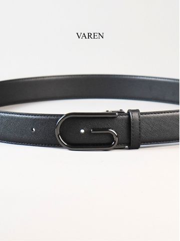 Thắt Lưng Nam VAREN GLORY Da Bò Thật - Dây Nịt Cao Cấp Bản 3.3cm Sang Trọng, Bền Bỉ Dành Cho Quý Ông