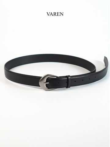 Thắt Lưng Unisex VAREN LIBRA TL13 Da Bò Nappa 2.8cm - Khóa Kim Cổ Điển, Trang Phục Thời Trang Tối Giản cho Nam Nữ
