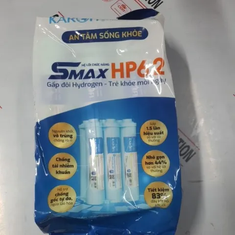 Bộ lõi lọc Karofi Smax HP 6.2 Chính Hãng - Hệ Lõi Hiệu Suất Cao Gồm 6 Lõi Lọc Nâng Cao Chất Lượng Nước Uống