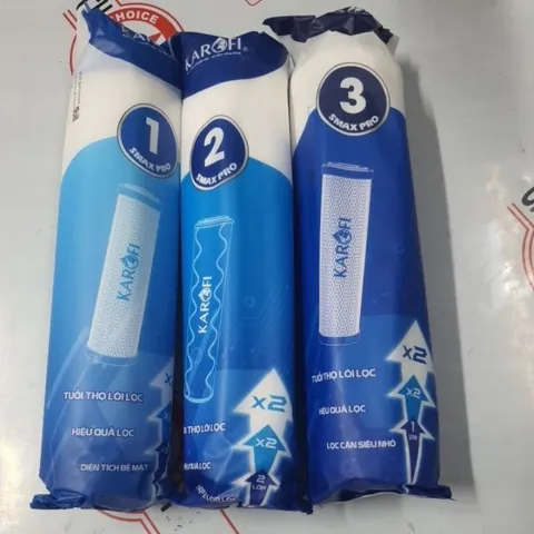 Lõi Lọc 1,2,3 Smax Pro Karofi Chính Hãng - Thay Thế Máy Lọc RO Tối Ưu Hiệu Quả Nước Sạch Cho Gia Đình